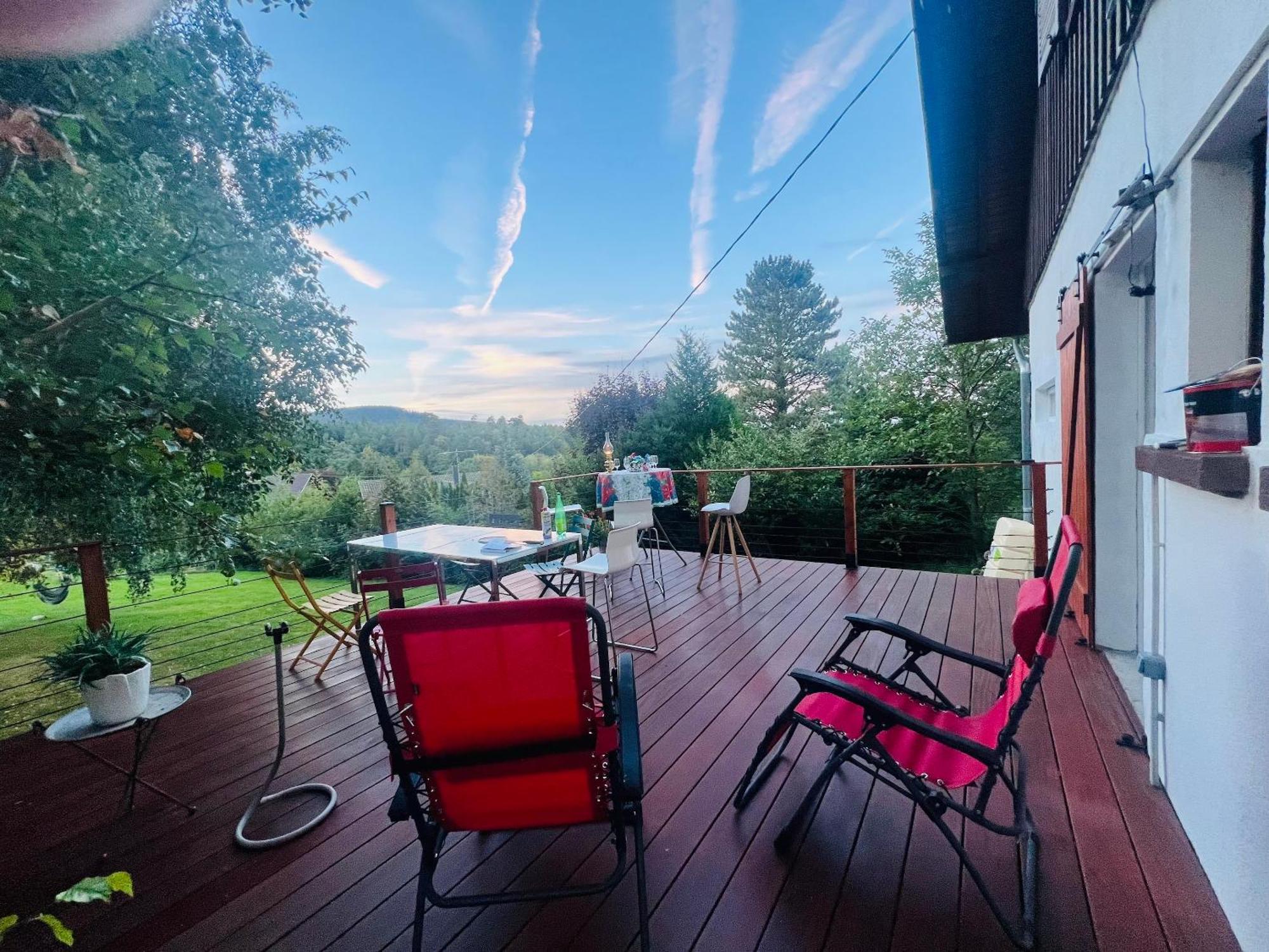 Chalet Spacieux A Wangenbourg-Engenthal Avec Vue Panoramique מראה חיצוני תמונה